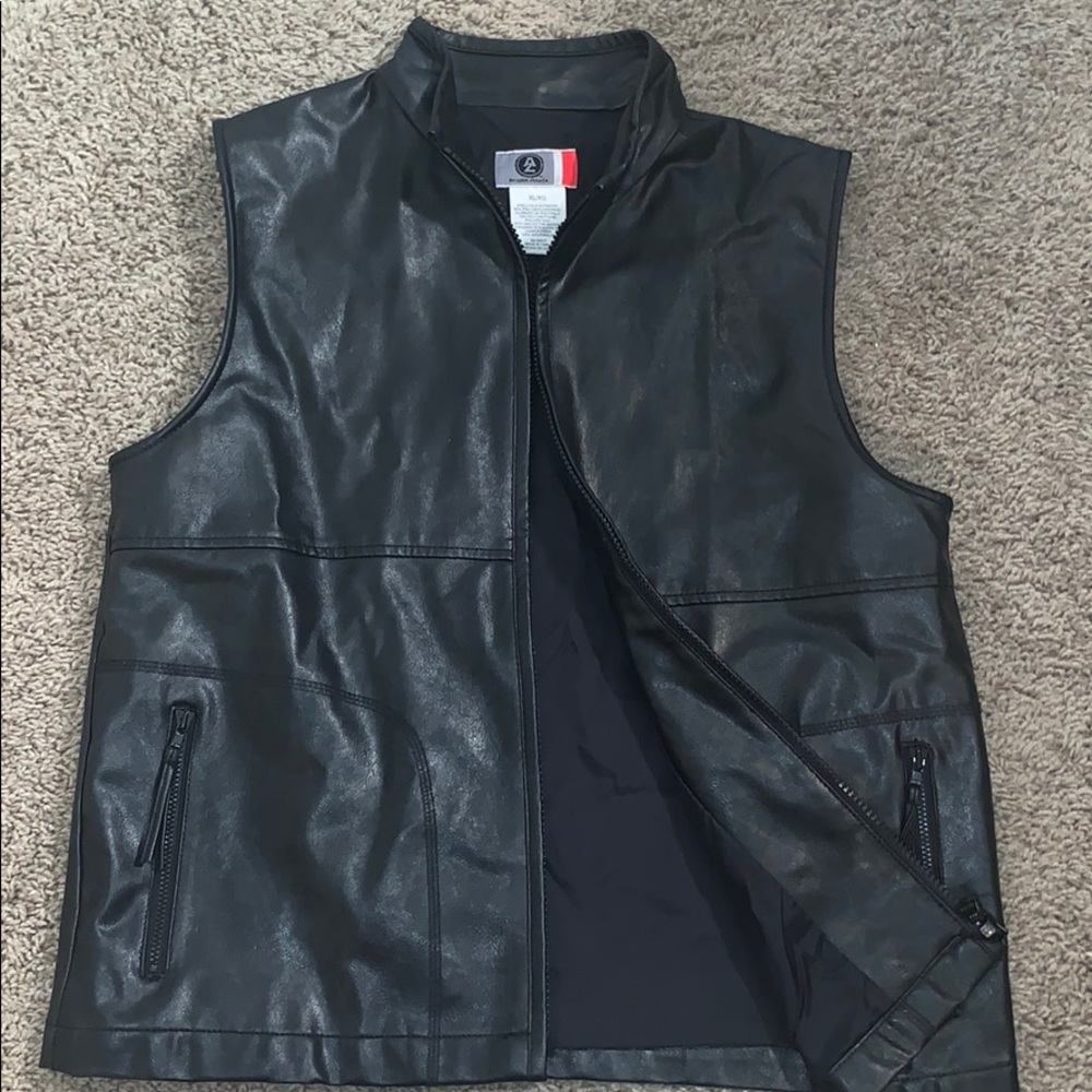 Arizona Jean, Co. Leather Vest